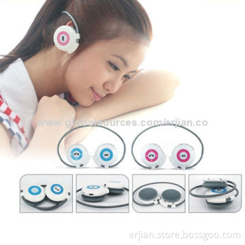 Wireless Computer Headsets for iPod/Mobile Phones, Mini USB Port, 2.5mm Audio Jack, Stereo Bluetooth